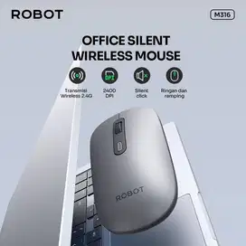 Mouse Wireless Robot M316 Slient