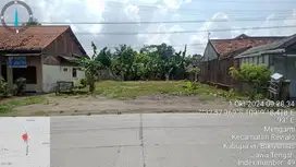 Tanah Strategis Pinggir Jalan Raya Rawalo Jln Alternatif Cilacap