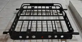 Roof Rack Basket / Keranjang Besi + Cross Bar Body