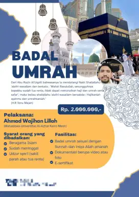 Badal Umroh oleh Mahasiswa Mesir