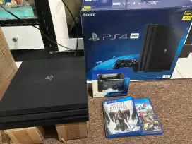 PS4 PRO 1TB SERI 72 LIKE NEW MURAH