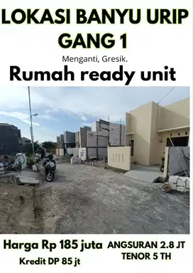 Rumah Banyu Urip Menganti Batas Kota dekat Benowo Surabaya