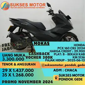 PCX 160 CBS 2024 PLAT BEKASI KABUPATEN CASHBACK VOCHER 300K