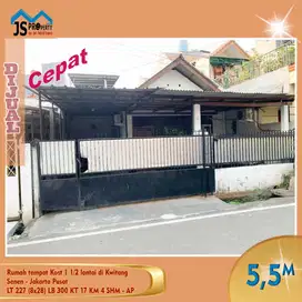 DIJUAL Rumah tempat Kost 1 1/2 lantai di Kwitang Senen JakPus - AP