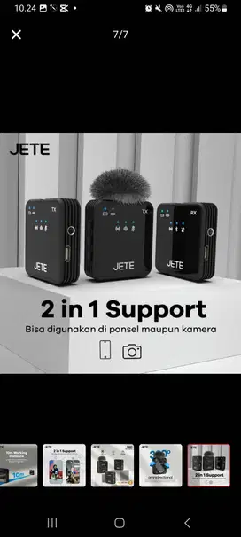 Michropone Wireless MX1 Series JETE