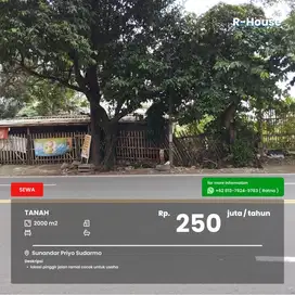 Tanah luas lokasi strategis cocok untuk usaha
