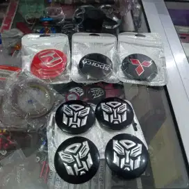 Emblem Dop Velg Mobil isi 4pcs