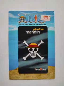 E Money Mandiri X One Piece Limited Edition Original