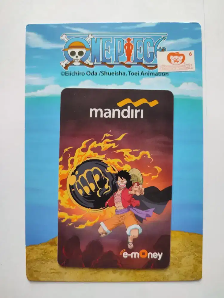 E Money Mandiri X One Piece Limited Edition Original
