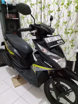 Honda beat echo TH 2017 pajak pnjng baru bayar plat 2027 kunci 2