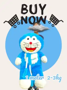 Boneka doraemon 1meter