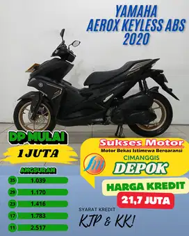 AEROX KEYLESS ABS TAHUN 2020 CASH CREDIT TUKER TAMBAH BISA VIA WA