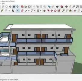 Tanah siap bangun kost kost an lengkap RAB & 3D