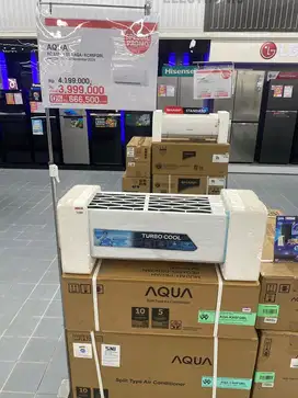 Ac 1/2Pk Aqua Lowwatt AQAKCR5FQBL free pemasangan Kredit Tanpa Dp