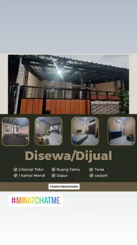 Disewakan 1 Unit Rumah