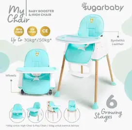 SUGAR BABY MY CHAIR 6in1 KURSI DUDUK MPASI