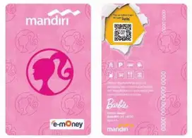 EMONEY MANDIRI EDISI BARBIE LIMITED EDITION