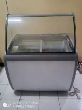 Dijual : Freezer Ice Cream Gelato GEA Type : SD-260 ICS (4BIN@5Ltr)