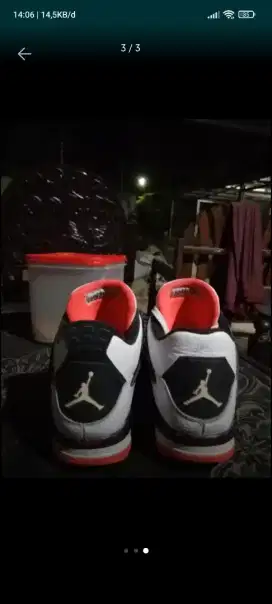 Jual sepatu AJ 4 retro