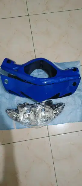 Headlamp batok set depan belakang