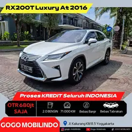 Lexus RX200T Luxury 2.0 Matic 2016 ISTIMEWA Pajak Baru Bisa Kredit