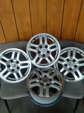 Dijual VELG CRV R15 lubang pcd 5/114 orisinil