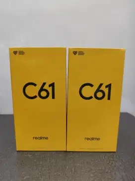 PROMO REALME C61 RAM 24GB/128GB SPEK MILITER & TAHAN AIR IP64