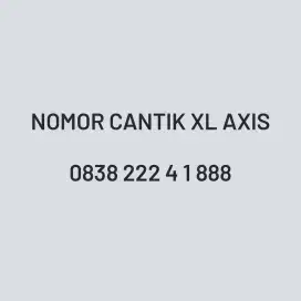 Kartu Nomor Cantik XL AXIS Triple 888 Triple 222 Angka Hoki