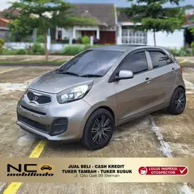 [ DP 9Jt ] KIA PICANTO MORNING 1.0 MT 2014 ABU ABU METALIK