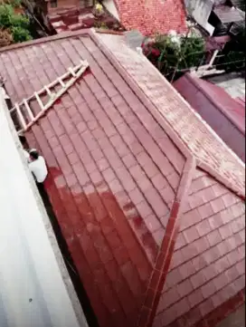 Bongkar pasang rangka Atap bajaringan