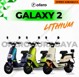 E-BIKE SEPEDA LISTRIK OFERO TIPE GALAXY2LIT || SPEED 36KM/H POWER 500W