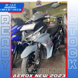 YAMAHA AEROX NEW 2023 PLAT L MURAH POLL HIKMAH MOTOR KEPUH MALANG