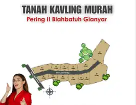 Tanah Kavling Pering. Gianyar, Nyaman, Asri Udara Dingin