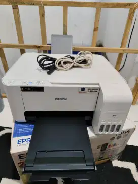 Printer Scan Copy Epson L3116 Fulset mulus segel