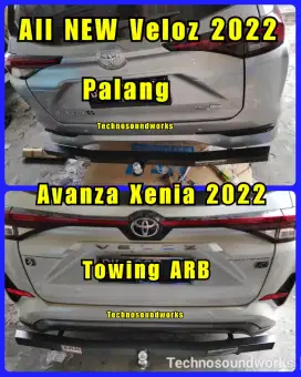 Towing arb palang belakang avanza + Mitsubishi pajero besi tebal