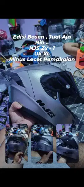 Helm NJZ Zx-1 Murah BU