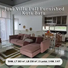 Villa Murah Dijual 2 Lantai Dekat Wisata-Wisata Ternama Kota Batu