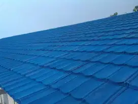 Bongkar pasang rangka Atap bajaringan genteng metal pasir