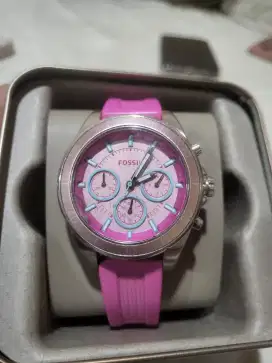 Jual jam tangan fossil pink