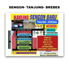 TANAH STRATEGIS SENGON TANJUNG BREBES SIAP BANGUN