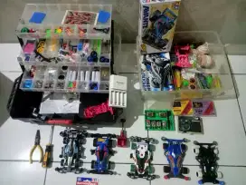 Tamiya bekas + box + track + barang lainya