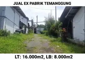 JUAL TANAH PLUS GUDANG EX PABRIK KAYU TEMANGGUNG