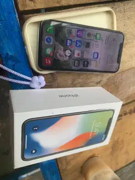 Iphone x 256gb fullset wifi only inter