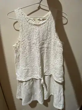 ZARA KIDS DRESS WHITE