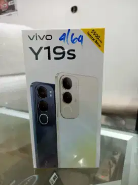 Vivo y19s 4/64 4/128 6/128 garansi resmi (no repack)