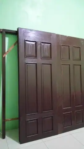 Kusen + pintu kupu-kupu tarung kamper oven Samarinda baru