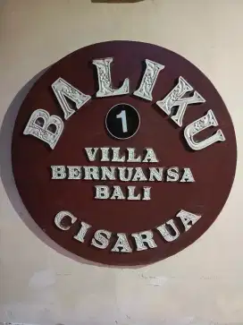 Disewakan Villa Baliku Cisarua Puncak Bogor