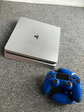 Playstation 4 slim 500gb Silver PS 4 2 stik Ps4 Murah SEMUA NORMAL Bjm