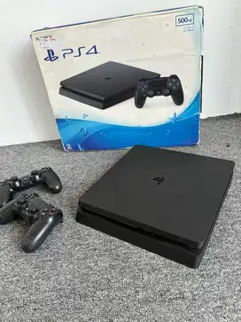 Playstation 4 Slim 2 stik 500gb PS4 Murah PS 4 Semua Normal Bjm