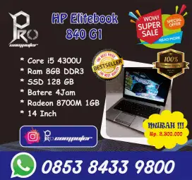 Gaming Editing HP Elitebook 840 G1 Prokomputer